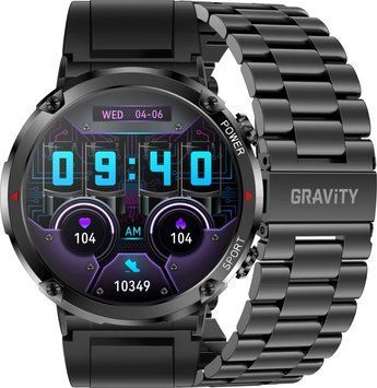 Смарт-часы Gravity GT21-1 Black 621768 фото