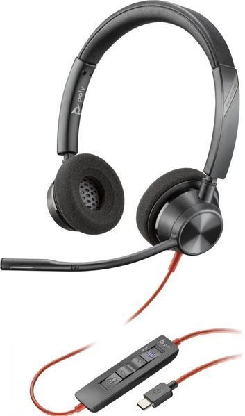 Навушники з мікрофоном Poly Blackwire 3320 UC (8X219AA) 620862 фото