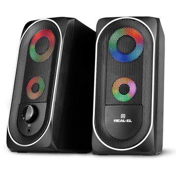 Акустичні колонки Real-El S-110 Black (EL121100009) 577250ua фото
