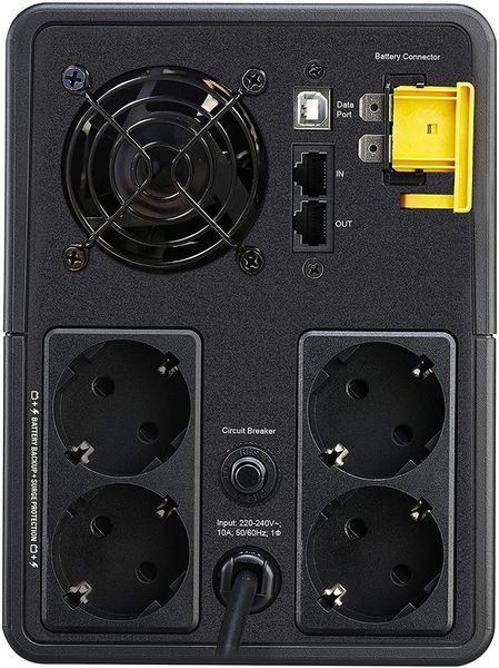 Линейно-интерактивный ИБП APC Back-UPS 1200W/2200VA USB Schuko (BX2200MI-GR) 343024ua фото