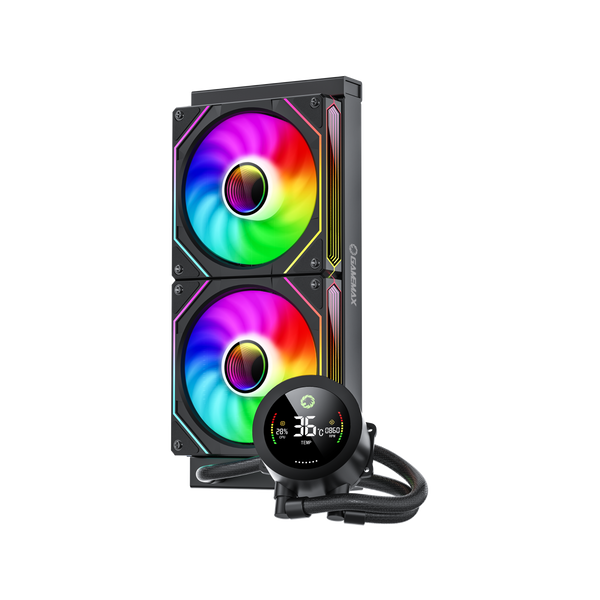 Водяне охолодження GameMax IceBurg 240 Digital BK 628006ua фото