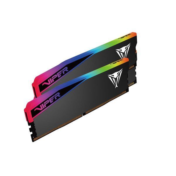Память для настольных компьютеров Patriot 32 GB (2x16GB) DDR5 6400 MHz Viper Elite 5 Ultra RGB Matte Black (VEUR532G6432K) 621070ua фото