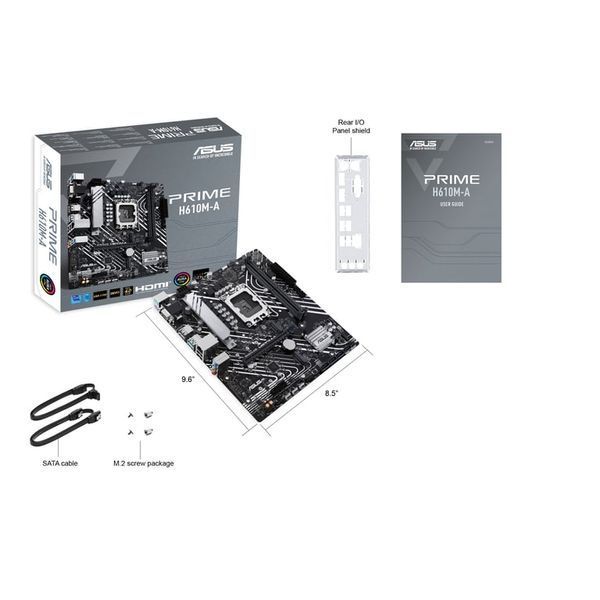 Материнська плата Asus Prime H610M-A-CSM (90MB1G20-M0EAYC) 519423ua фото