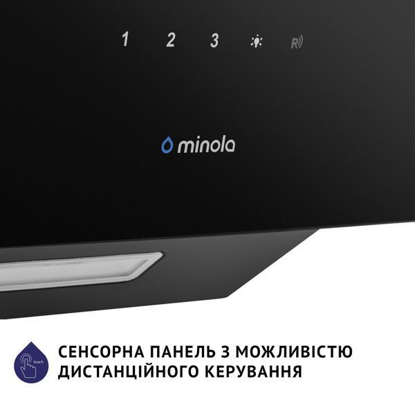 Вытяжка наклонная Minola HVS 5224 BL 700 LED 627947ua фото