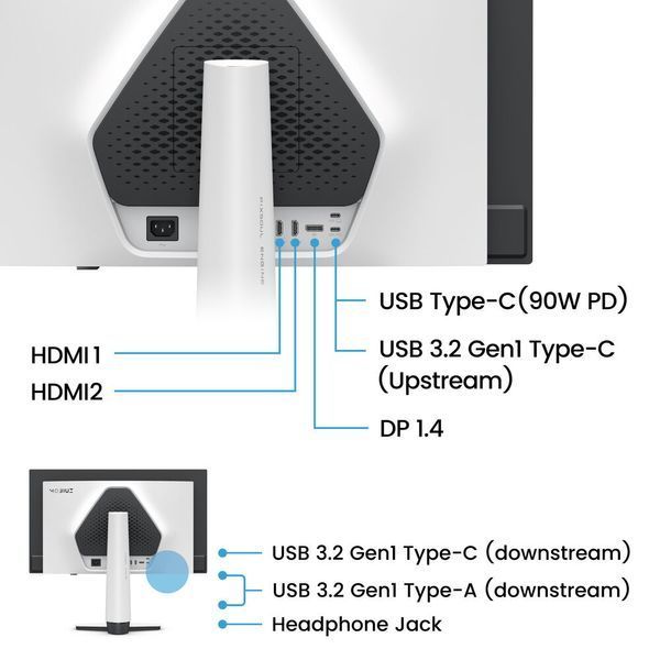 Монітор BenQ EX271UZ (9H.LP2LA.TBE) 630620ua фото