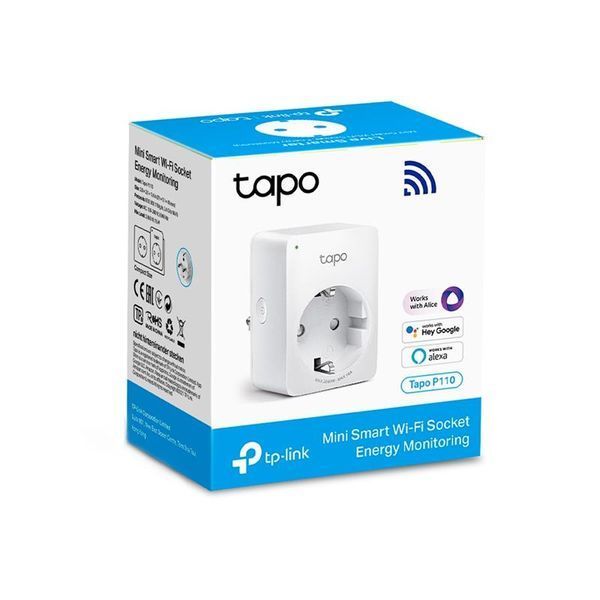 Умная розетка TP-Link Tapo P110 Wi-Fi 1-pack 580325ua фото