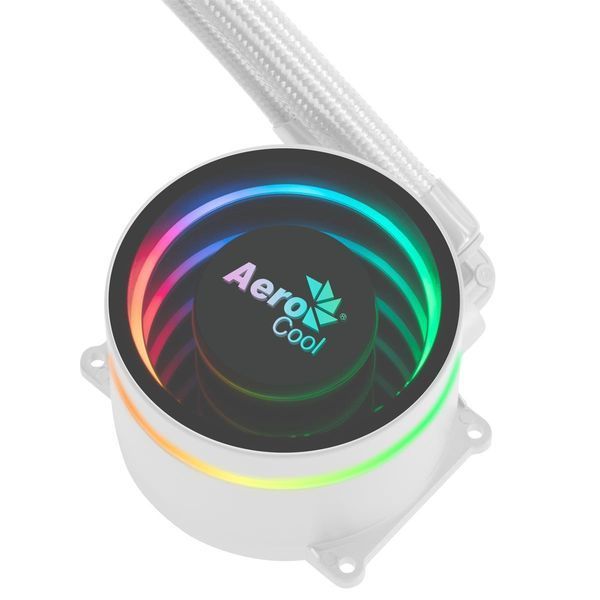 Водяне охолодження Aerocool Oasis L240 White (ACLA-OA24117.21) 622744ua фото