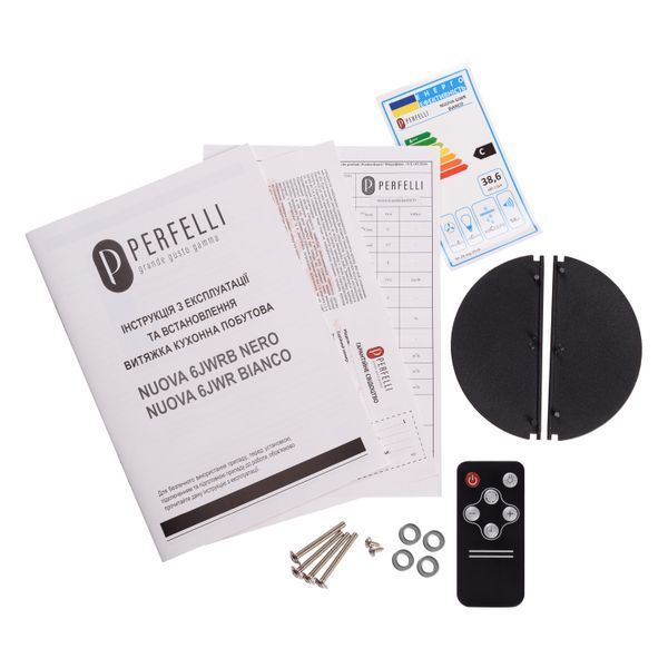 Вытяжка встроенная Perfelli Nuova 6JWRB Nero 627886ua фото