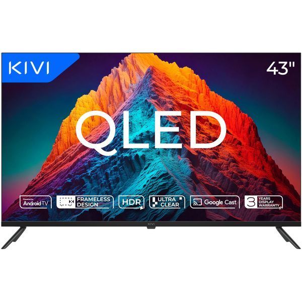 Телевізор Kivi 43'' UHD Prime E5 QLED (43U770QB) 628778ua фото
