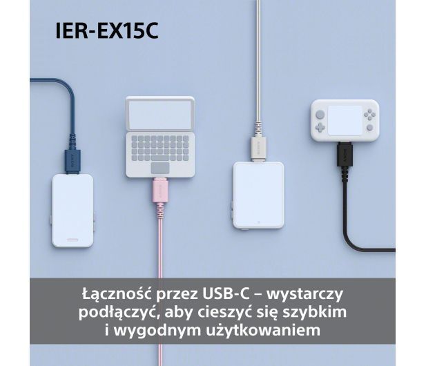 Наушники с микрофоном Sony IER-EX15C Black 615771ua фото
