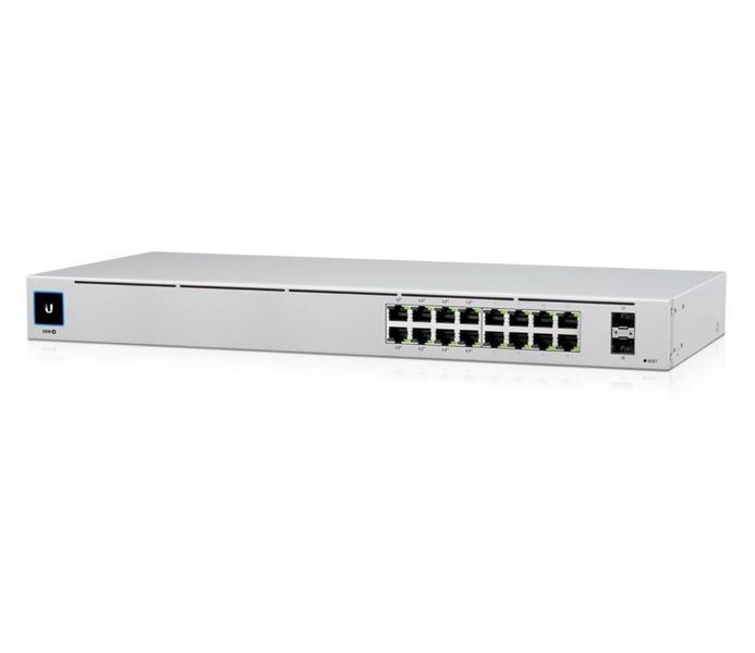 Комутатор керований рівня 2 Ubiquiti USW-16-POE 477179ua фото
