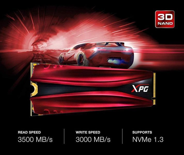 SSD накопичувач Adata XPG Gammix S11 Pro 1 TB (AGAMMIXS11P-1TT-C) 299016 фото