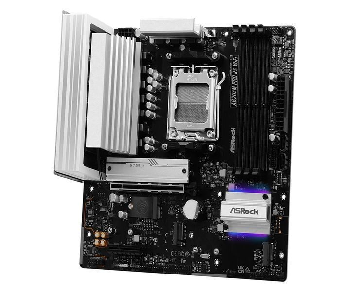 Материнская плата ASRock A620AM Pro RS WiFi 616945ua фото