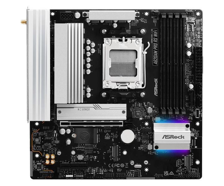 Материнская плата ASRock A620AM Pro RS WiFi 616945ua фото