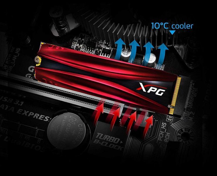 SSD накопичувач Adata XPG Gammix S11 Pro 1 TB (AGAMMIXS11P-1TT-C) 299016 фото