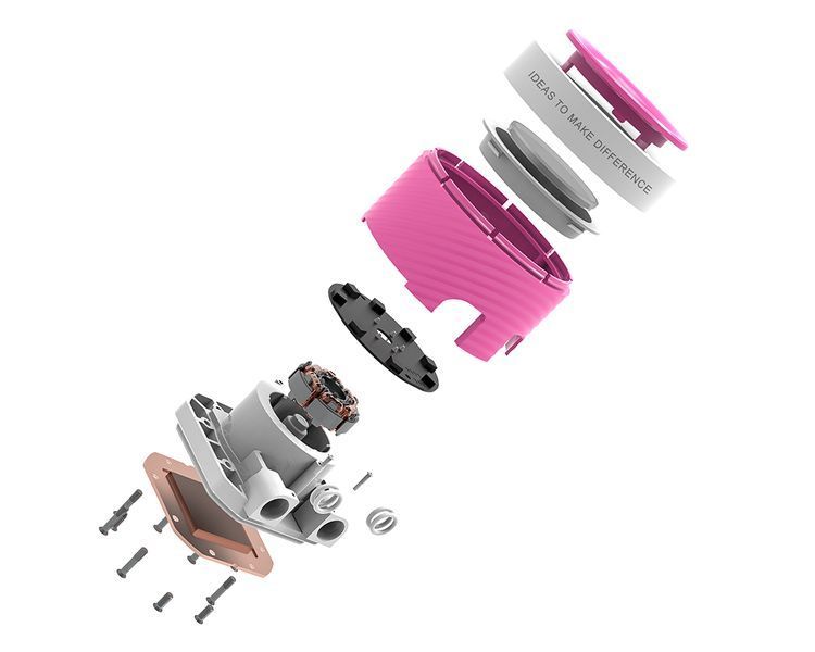 Водяне охолодження ID-Cooling FX240 INF Pink 577706ua фото