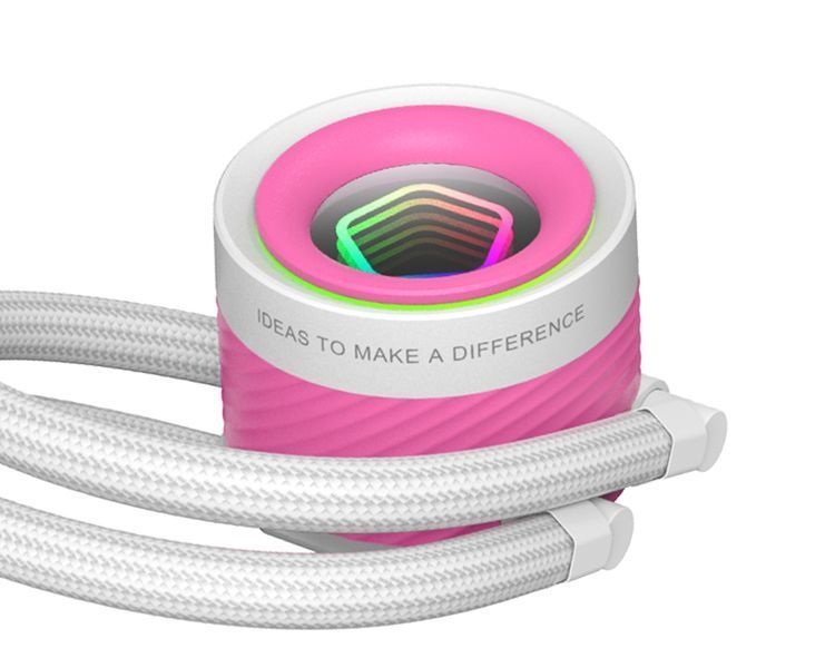 Водяне охолодження ID-Cooling FX240 INF Pink 577706ua фото