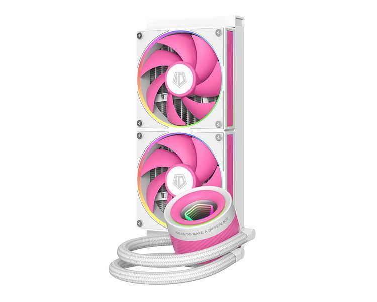 Водяне охолодження ID-Cooling FX240 INF Pink 577706ua фото
