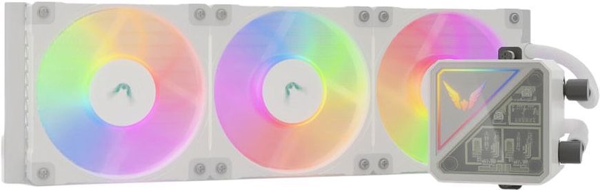 Водяное охлаждение Valkyrie V360 Lite ARGB White 619178 фото