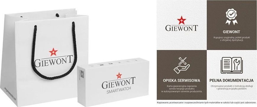 Смарт-годинник Giewont GW120-1 Pink 621718 фото