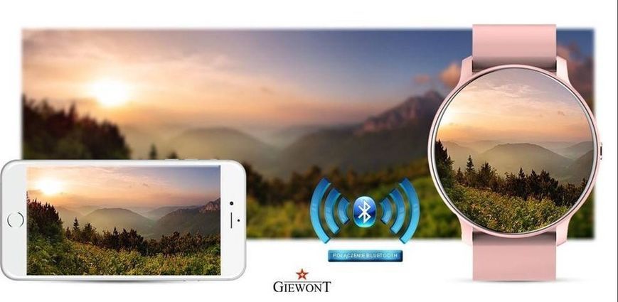 Смарт-годинник Giewont GW120-1 Pink 621718 фото