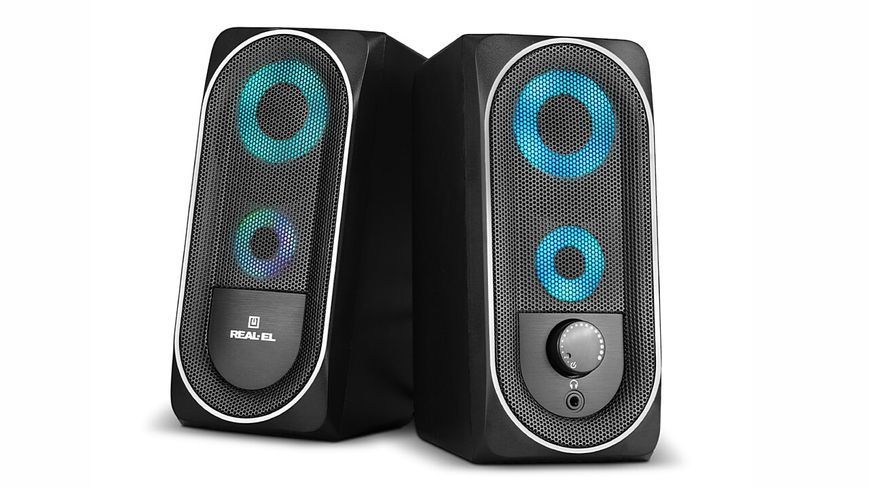 Акустические колонки Real-El S-110 Black (EL121100009) 577250ua фото