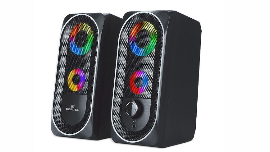 Акустические колонки Real-El S-110 Black (EL121100009) 577250ua фото