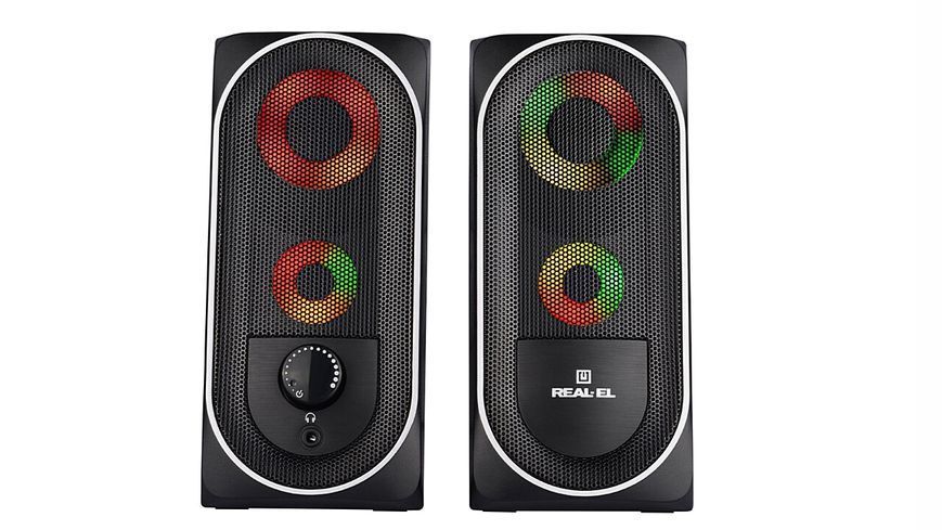 Акустические колонки Real-El S-110 Black (EL121100009) 577250ua фото