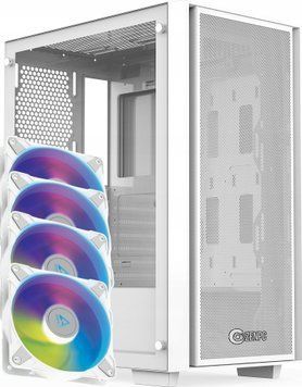Корпус Zenpc Z1 Mesh Glass White (ZEN.MHA.01.WH.4A) 542207 фото