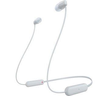 Навушники з мікрофоном Sony WI-C100 White (WIC100W.CE7) 361937ua фото