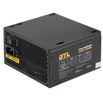 Блок живлення GTL Gaming Star 600W Black (GTLGS600BK) 622627ua фото