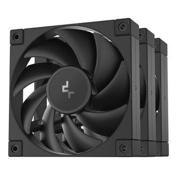 Вентилятор Deepcool FD12 Black 3-Pack (R-FD12-BKNPN3-G) 577457ua фото