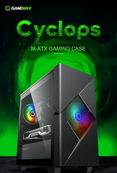 Корпус GameMax Cyclops BG 630502ua фото