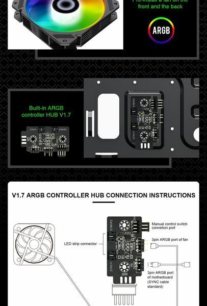 Корпус GameMax Cyclops BG 630502ua фото