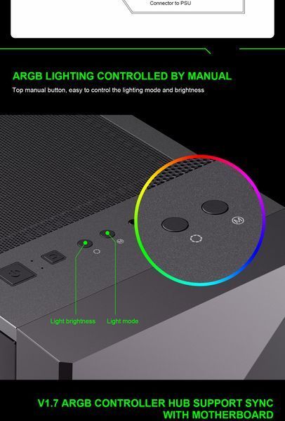 Корпус GameMax Cyclops BG 630502ua фото
