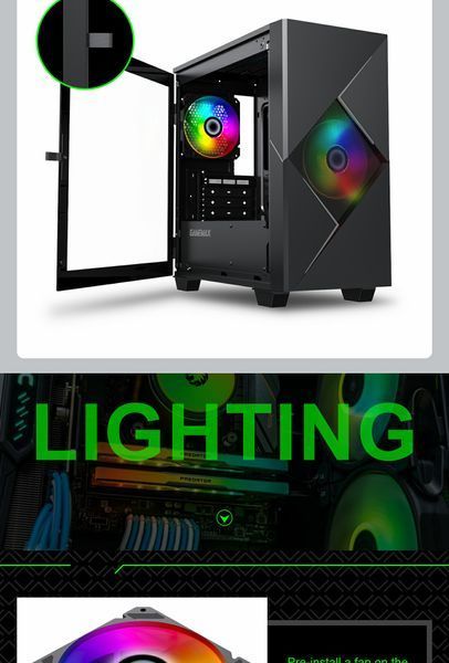 Корпус GameMax Cyclops BG 630502ua фото