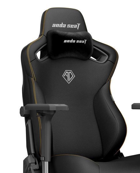 Компьютерное кресло для геймера Anda Seat Kaiser 3 XL black (AD12YDC-XL-01-B-PVC) 578301ua фото