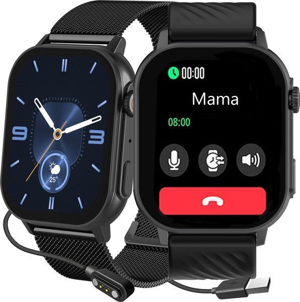 Смарт-годинник Gravity GT15-1 Black 621751 фото