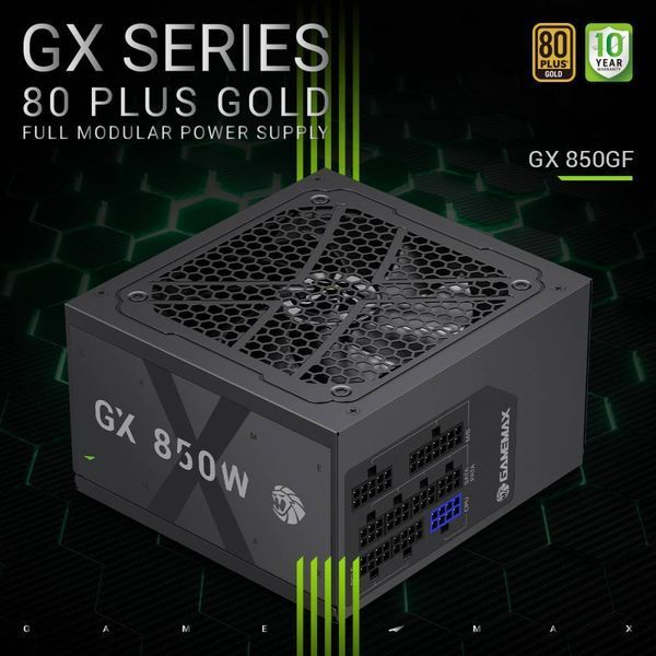 Блок живлення GameMax GX 850GF 627760ua фото