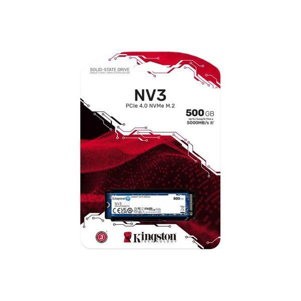 SSD накопичувач Kingston NV3 500 GB (SNV3S/500G) 515559ua фото