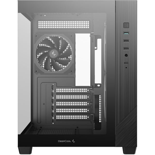 Корпус Deepcool CG330 3F Black (R-CG330-BKNGM3-G) 623077ua фото