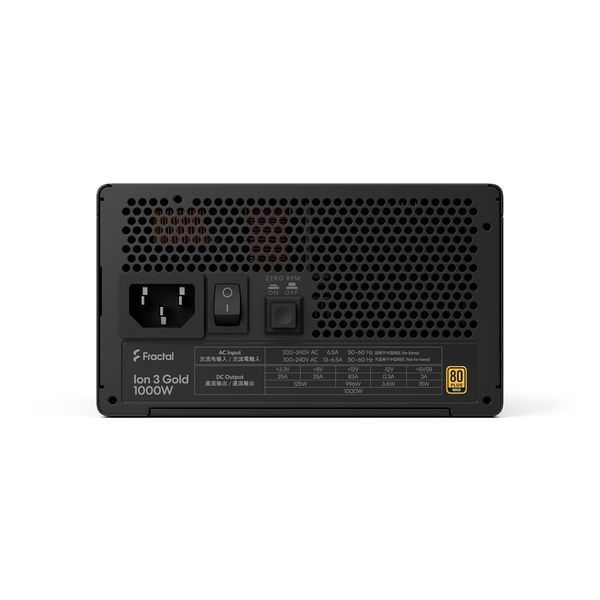 Блок питания Fractal Design Ion 3 Gold 1000W (FD-P-IA3G-100) 630396ua фото