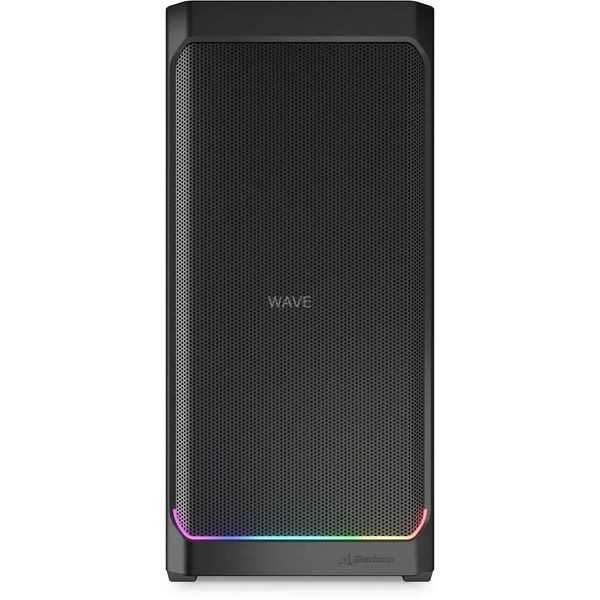 Корпус Sharkoon AK4W RGB Strip Black (4044951041664) 586327 фото