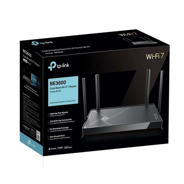 Бездротовий маршрутизатор (роутер) TP-Link Archer BE230 525758 фото