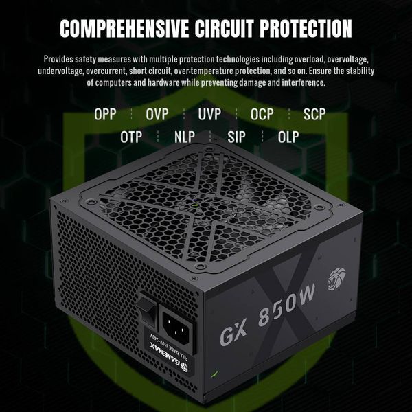 Блок живлення GameMax GX 850GF 627760ua фото