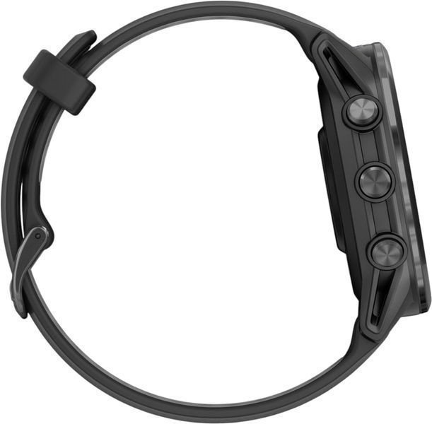 Смарт-годинник Garmin Forerunner 970 Carbon Gray DLC Titanium w. Black Case and Black/Translucent W. Band (010-02969-00/10) 621701 фото