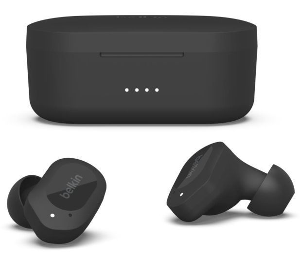 Навушники TWS ("повністю бездротові") Belkin Soundform Play Black (AUC005BTBK) 409712 фото