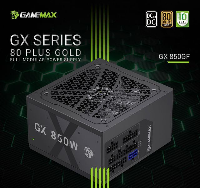 Блок живлення GameMax GX 850GF 627760ua фото
