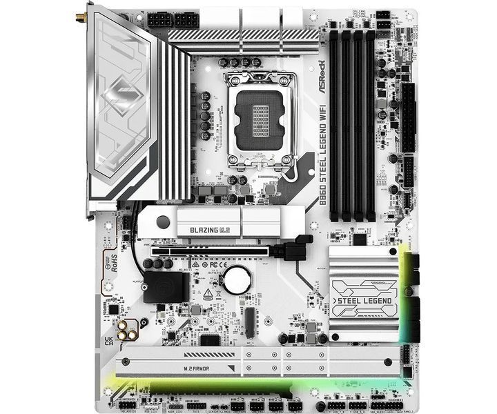 Материнська плата ASRock B860 Steel Legend WiFi 568618ua фото