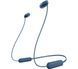 Наушники с микрофоном Sony WI-C100 Blue (WIC100L.CE7) 361936ua фото 1